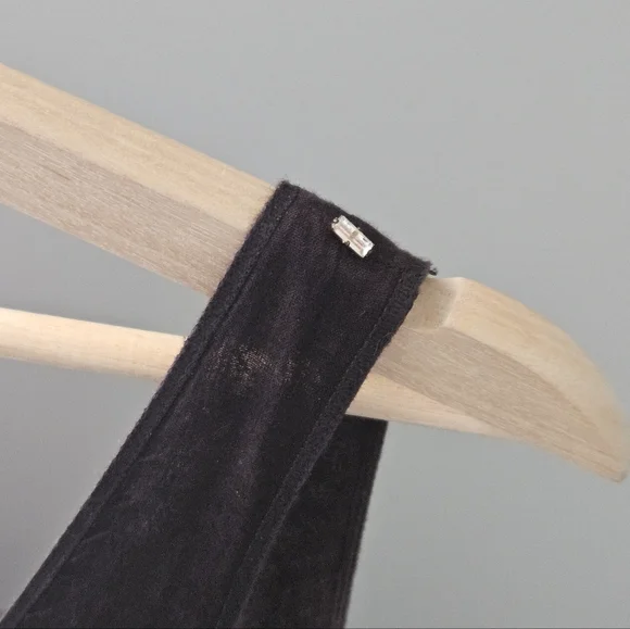 Max Mara SportMax Cotton Empire Midi Dress Size 10 Brown Quiet Luxury Regency - Picture 8 of 12